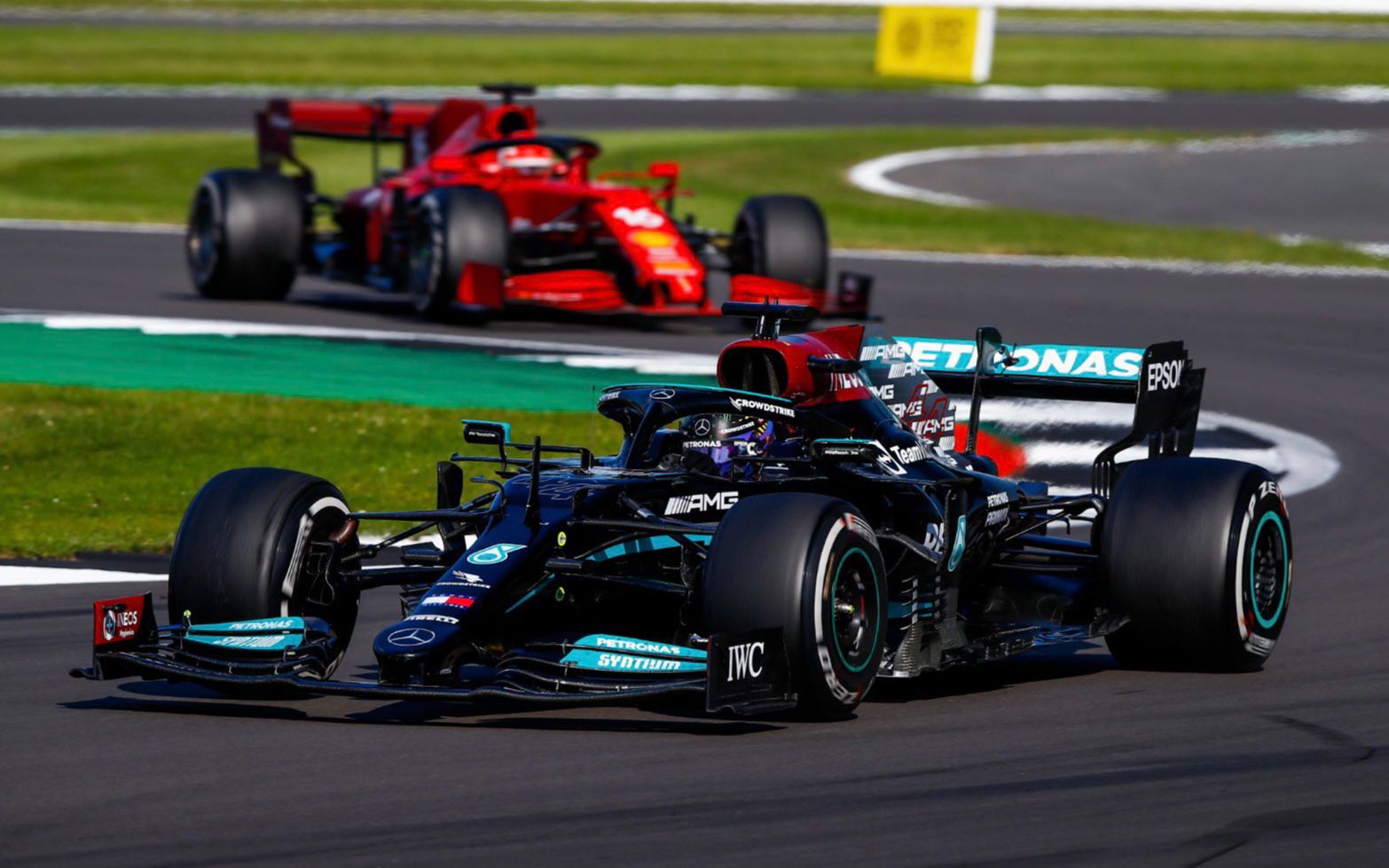 2021年f1英国大奖赛正赛精彩集锦