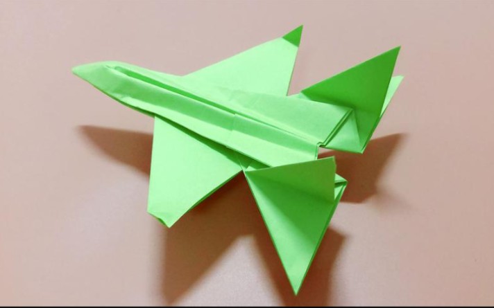 折纸男孩子非常喜欢的战斗机f14有女孩子喜欢这种纸飞机吗