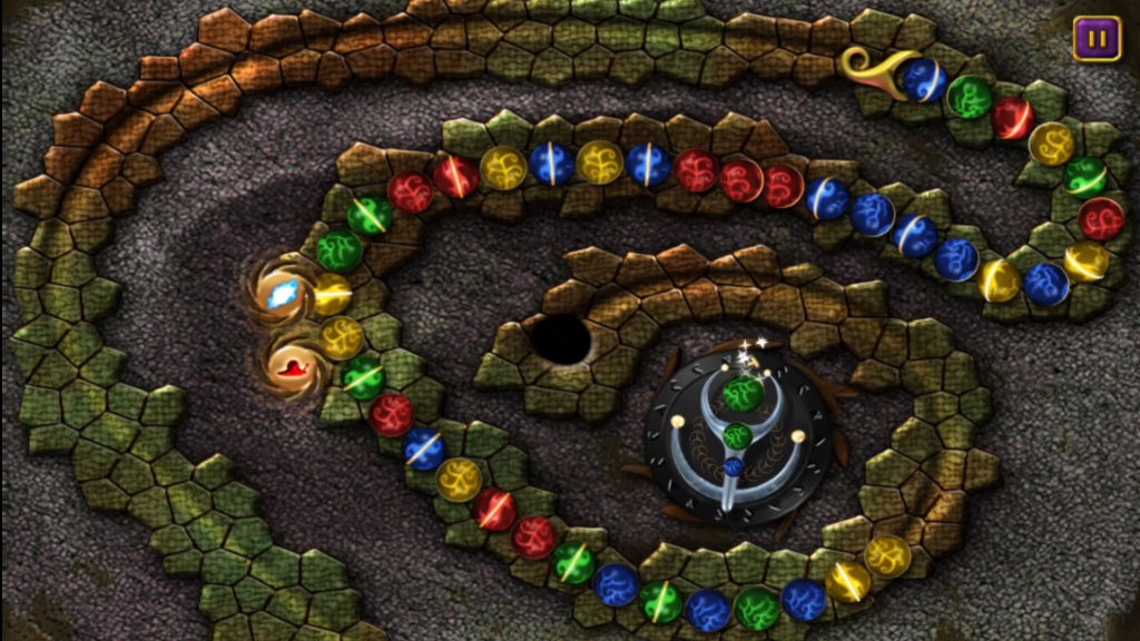 星火祖玛1冒险模式高难度关卡挑战四色通关合集