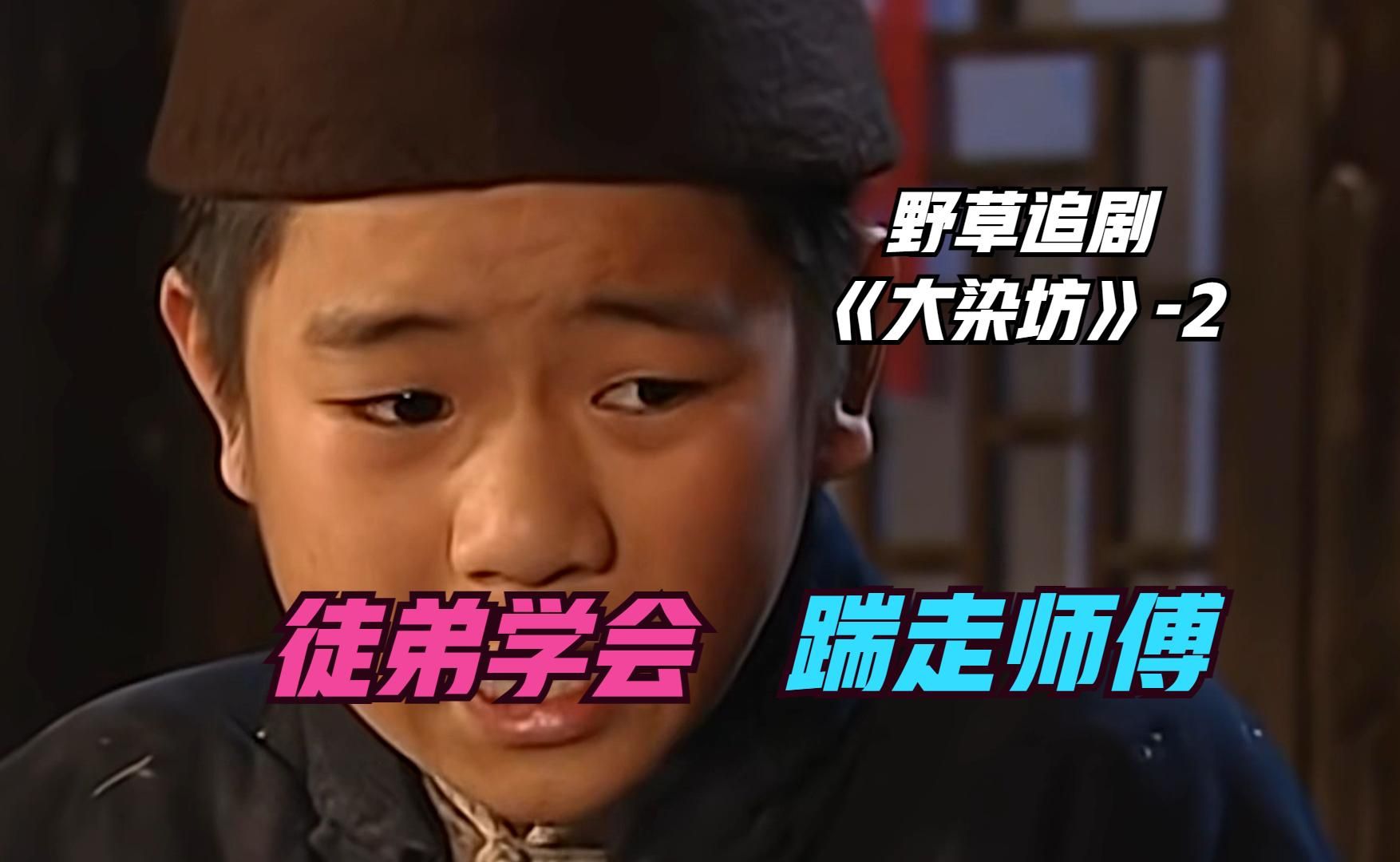 【野草】14岁学徒干翻40岁老师傅!陈六子偷师成功,成功踹掉染坊师傅