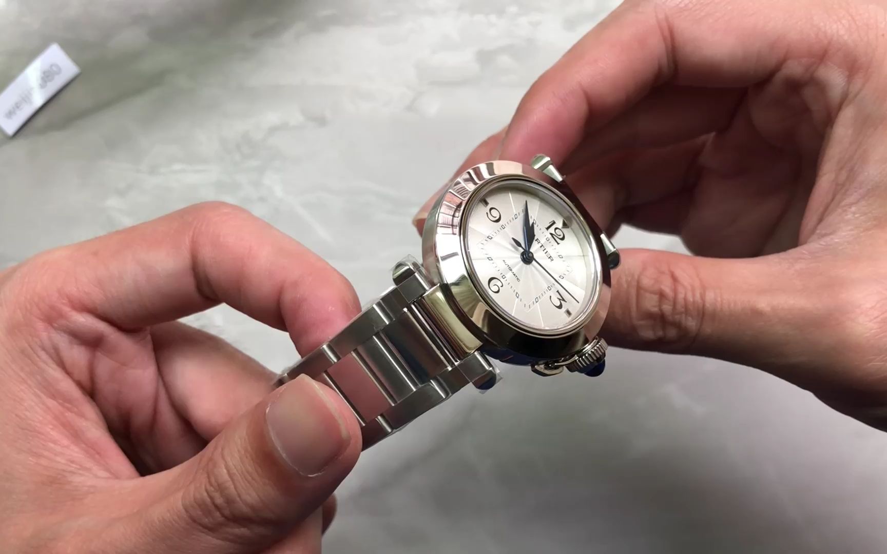 bv卡地亚帕莎中号35mm女款快拆表链wspa0013