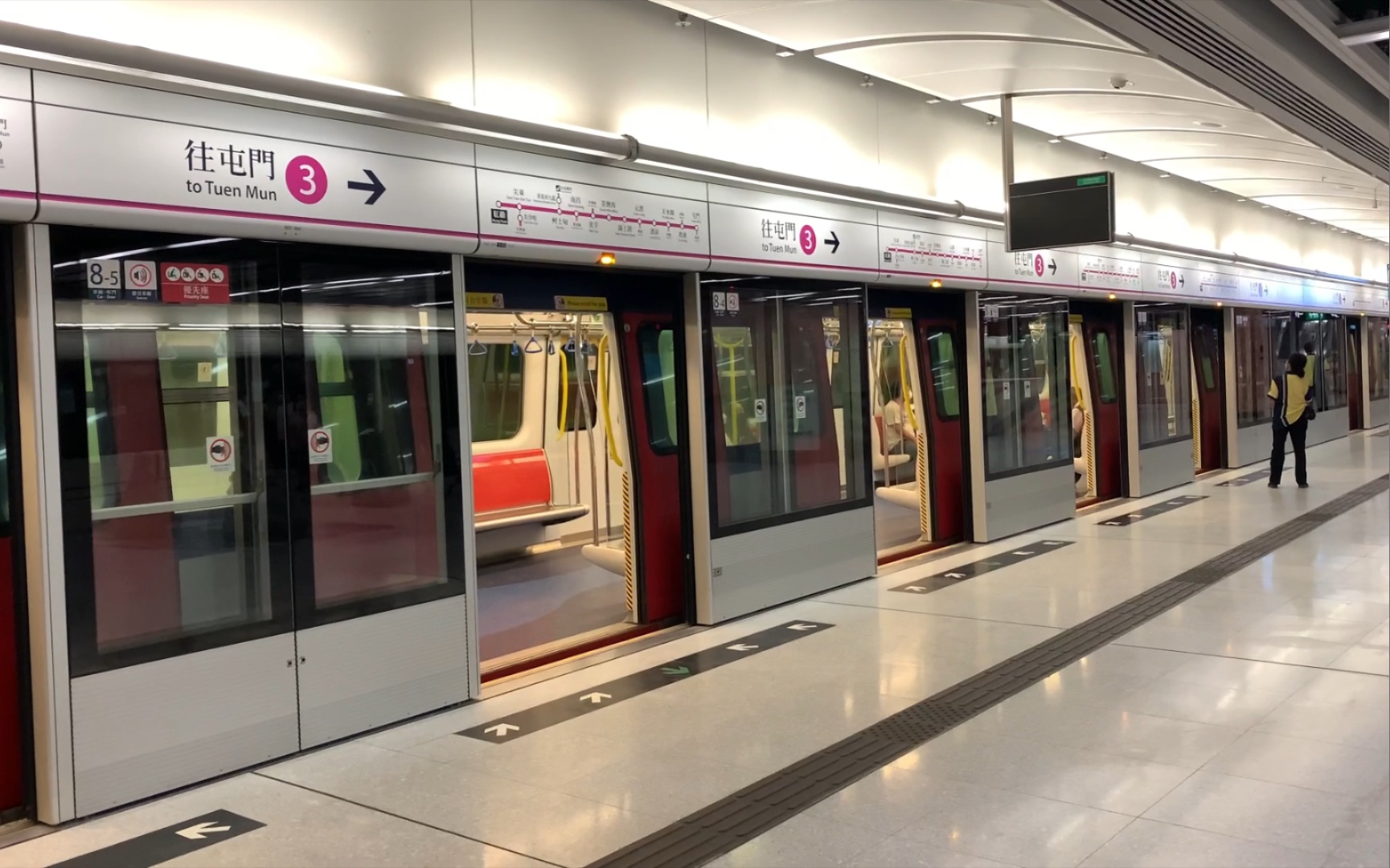20200620 西铁线红磡站新站台记录