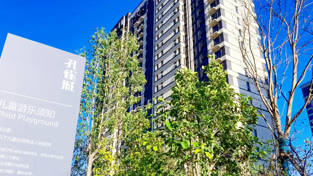 大运河孔雀城时代锦悦园区内有大型三层幼儿园环水系的水景洋房有80