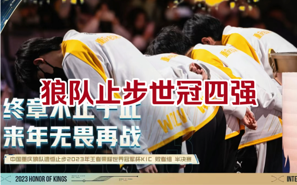 wb战胜狼队晋级前三,甲狼队遗憾止步世冠四强
