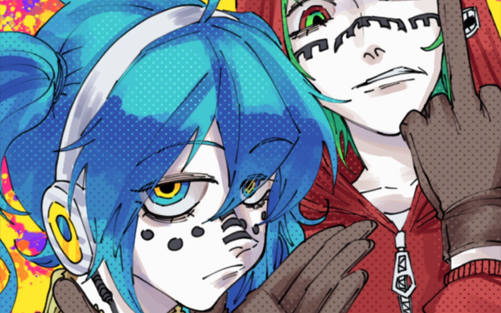 【指绘/绘画过程】最近画的术力口相关