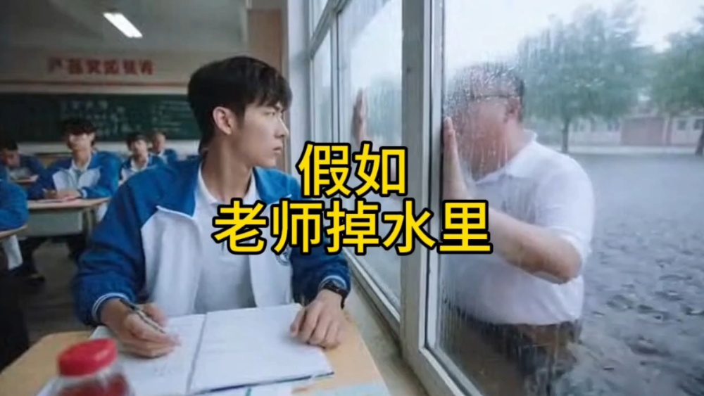 假如老师掉水里，你救不救