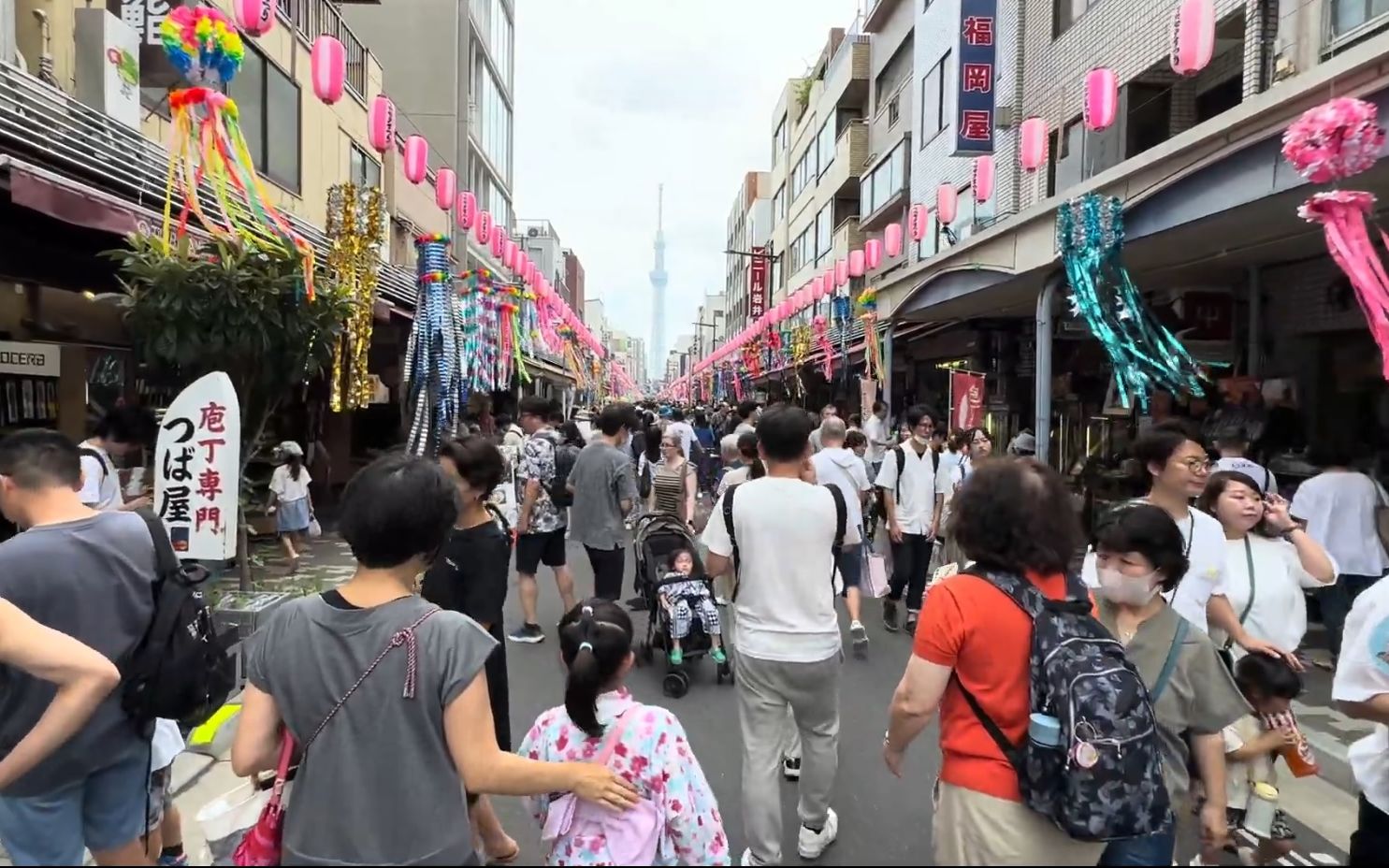 【超清日本】漫步七夕节期间的东京 合羽桥道具街浅草寺 (1080P高清版) 2023.7哔哩哔哩bilibili