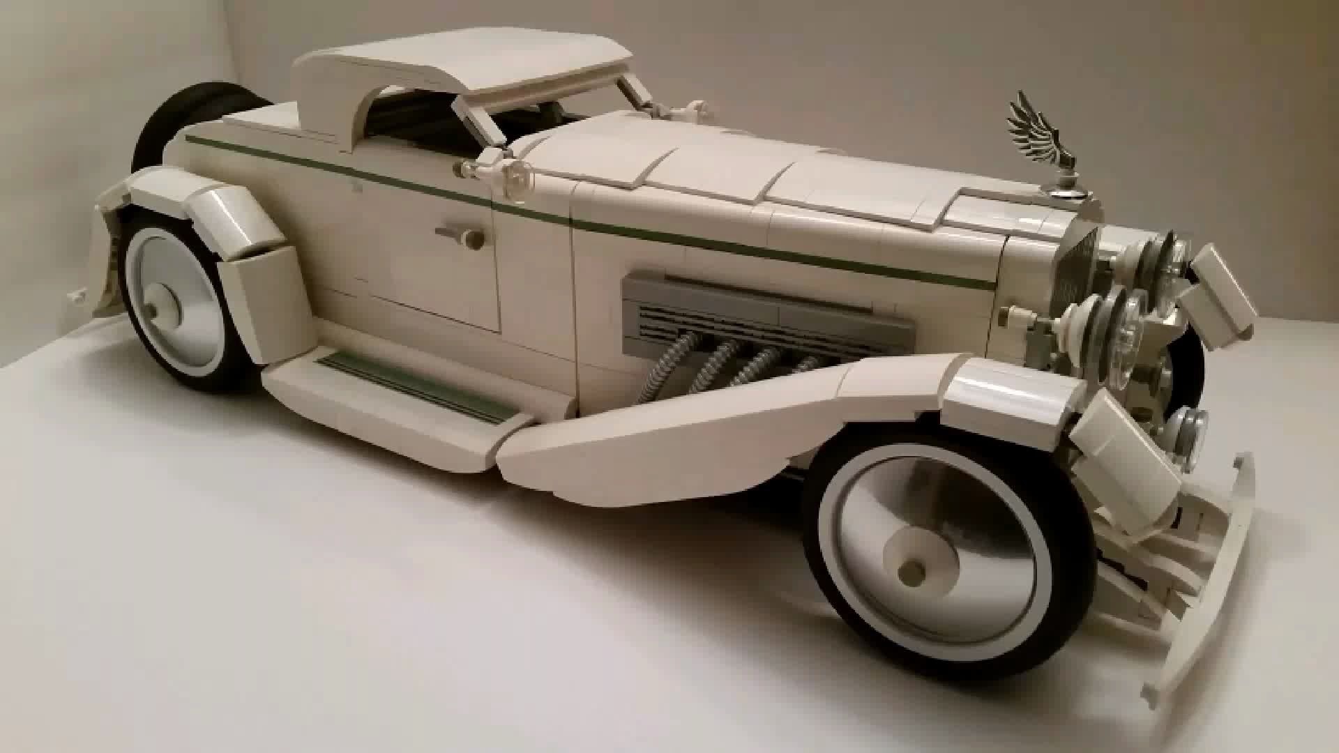 这辆乐高老爷车怎么说?