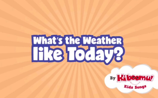 [图]幼儿英语歌曲打卡day10- what's the weather like today?（自用侵删）