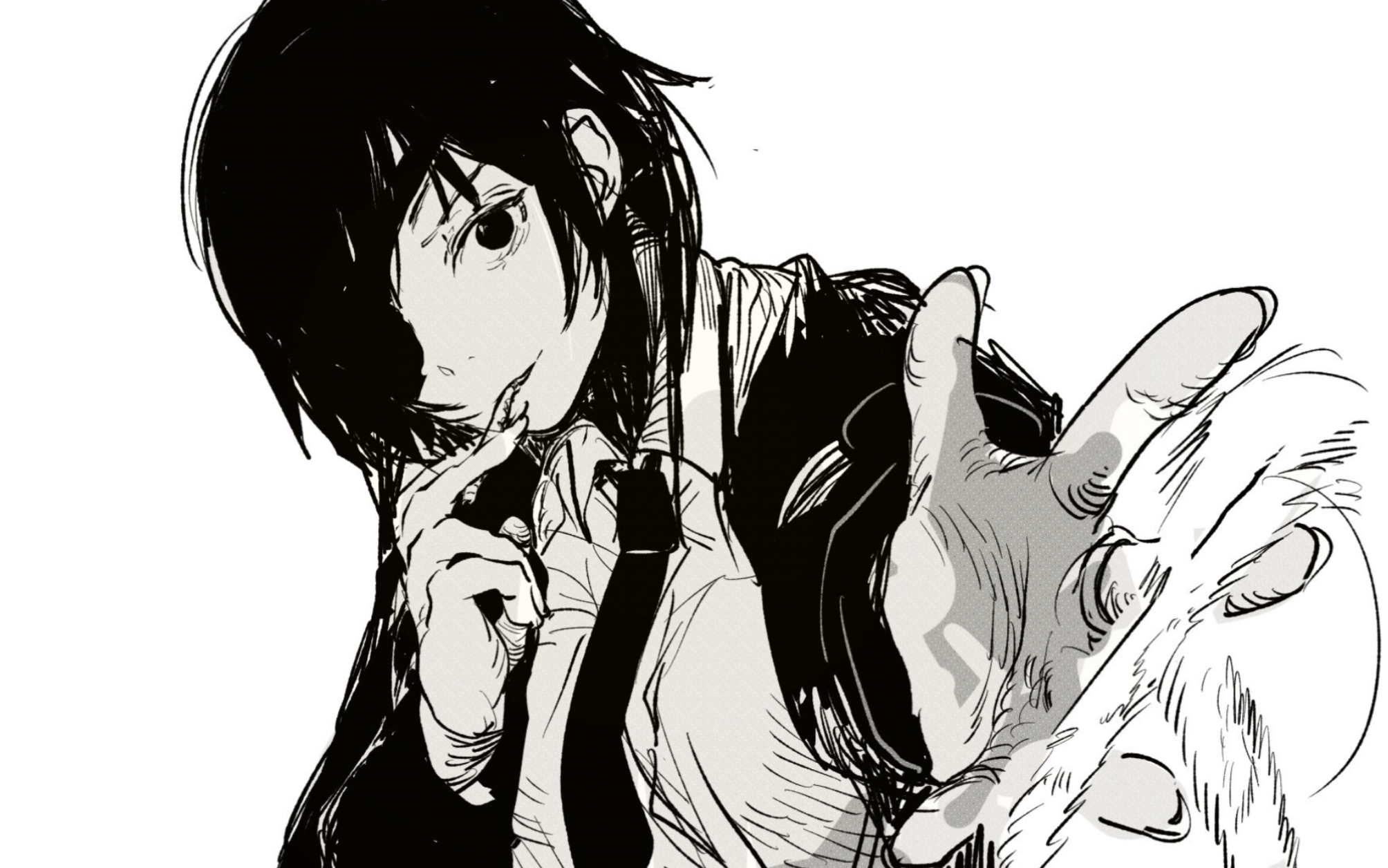 【电锯人|姬野前辈】"希望你能为我哭泣"