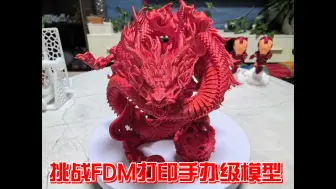 下载视频: 挑战FDM打印手办级模型