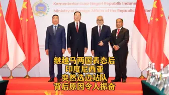 继越、马两国表态后，印度尼西亚突然选边站队！背后原因令人振奋!