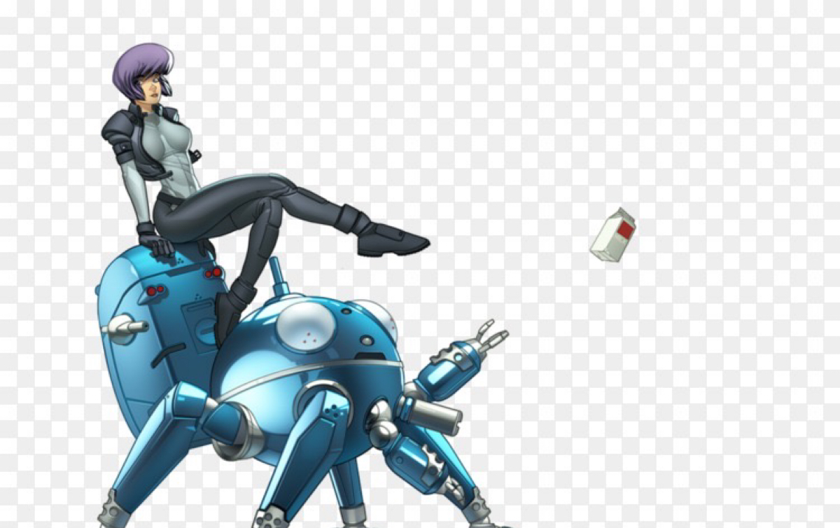 攻壳机动队塔奇克马漫画风涂装