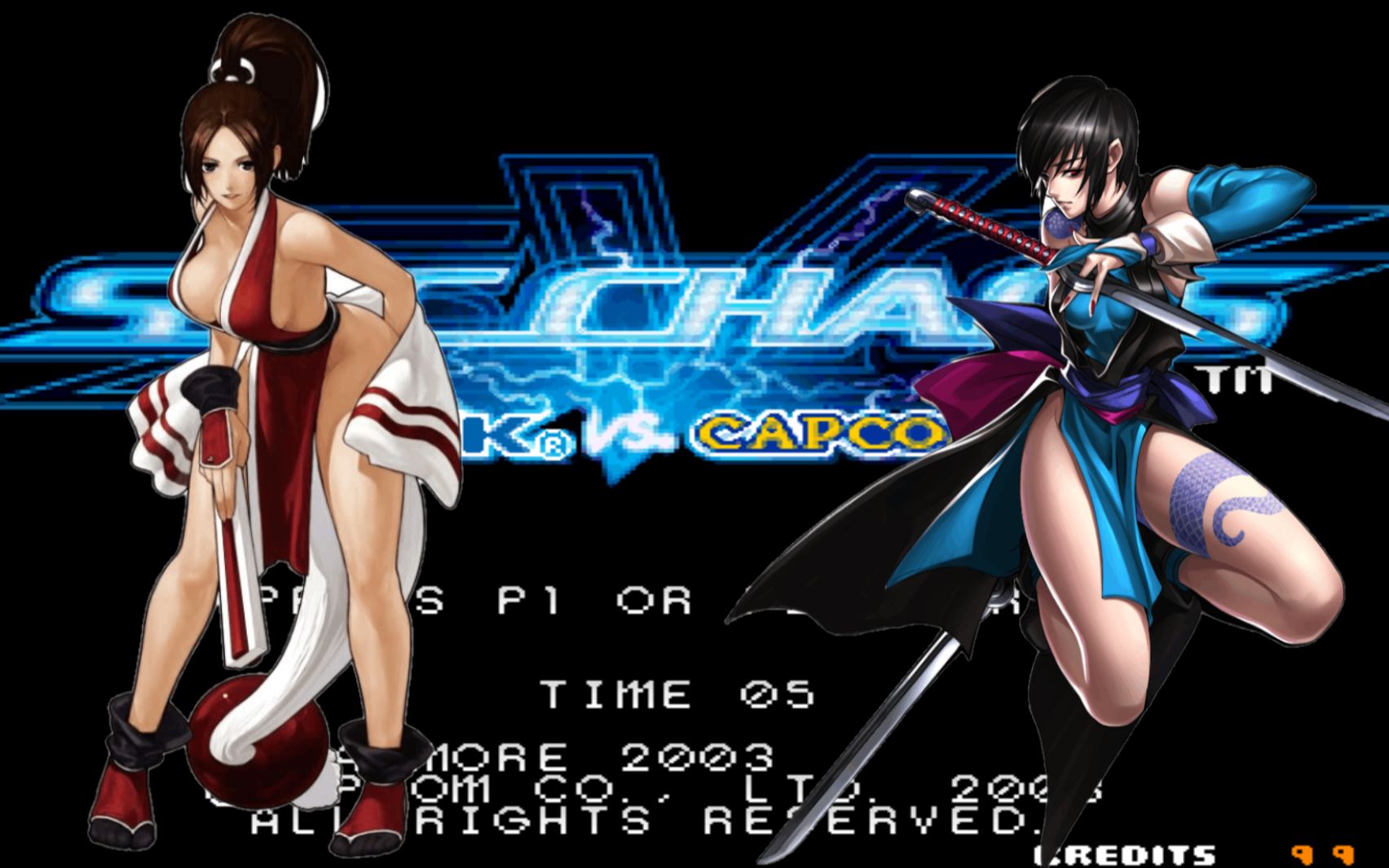 【tas】拳皇对街霸 不知火舞 vs 色(shiki)