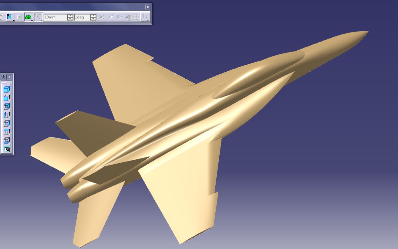 帅气的大黄蜂f18战机