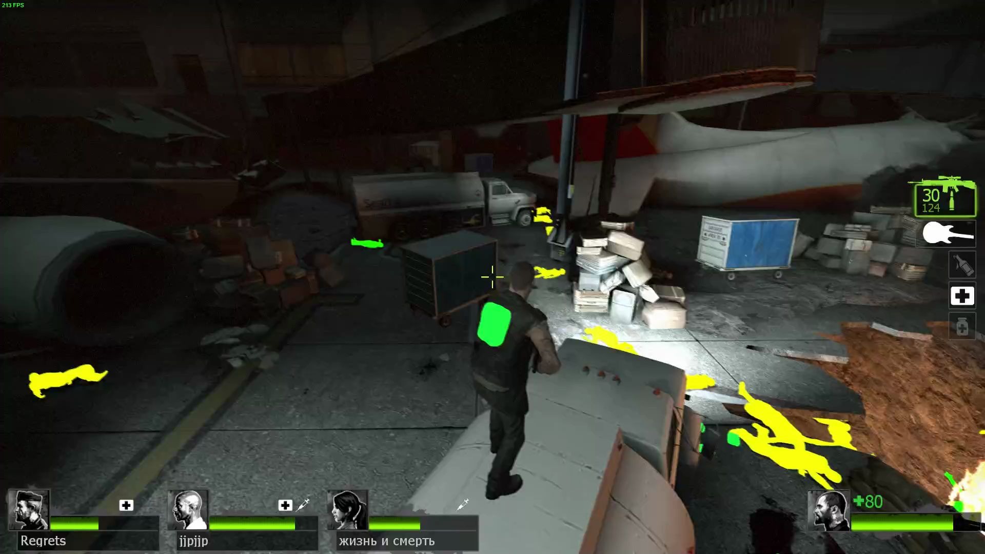 求生之路2steam服他人房间连跳插件及僵尸特感亮化mod展示