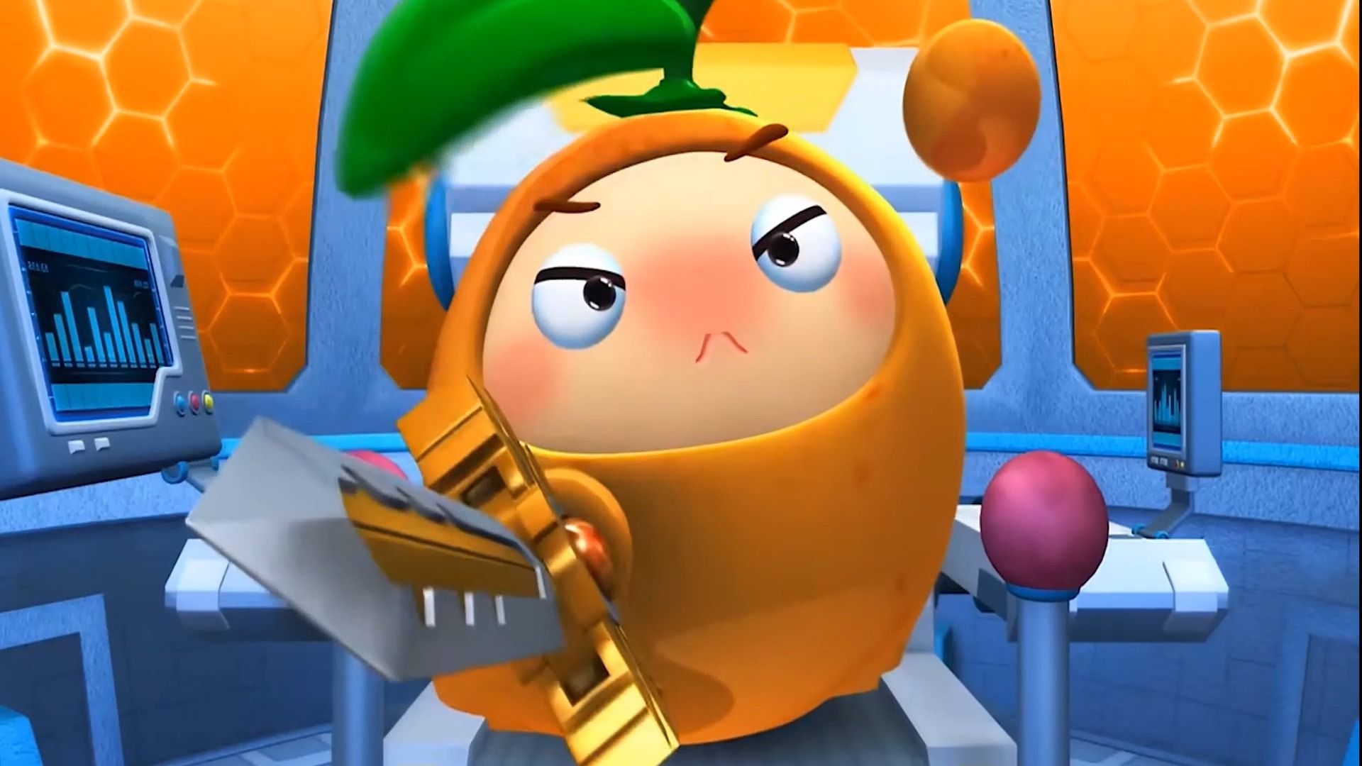 果宝特工2:果宝三贱客机甲变身升级.