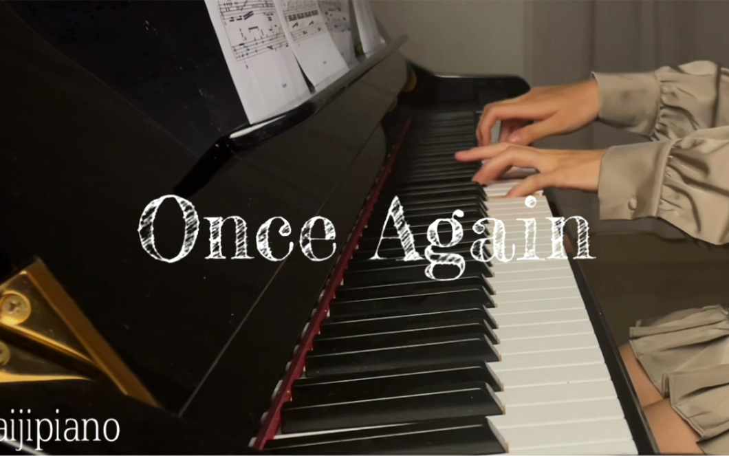 [图]前方高能！太阳的后裔【Once Again】钢琴版