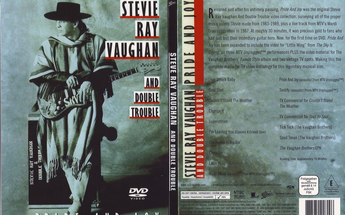 [图]史蒂维·雷·沃恩 Stevie Ray Vaughan and Double Trouble - Pride And Joy