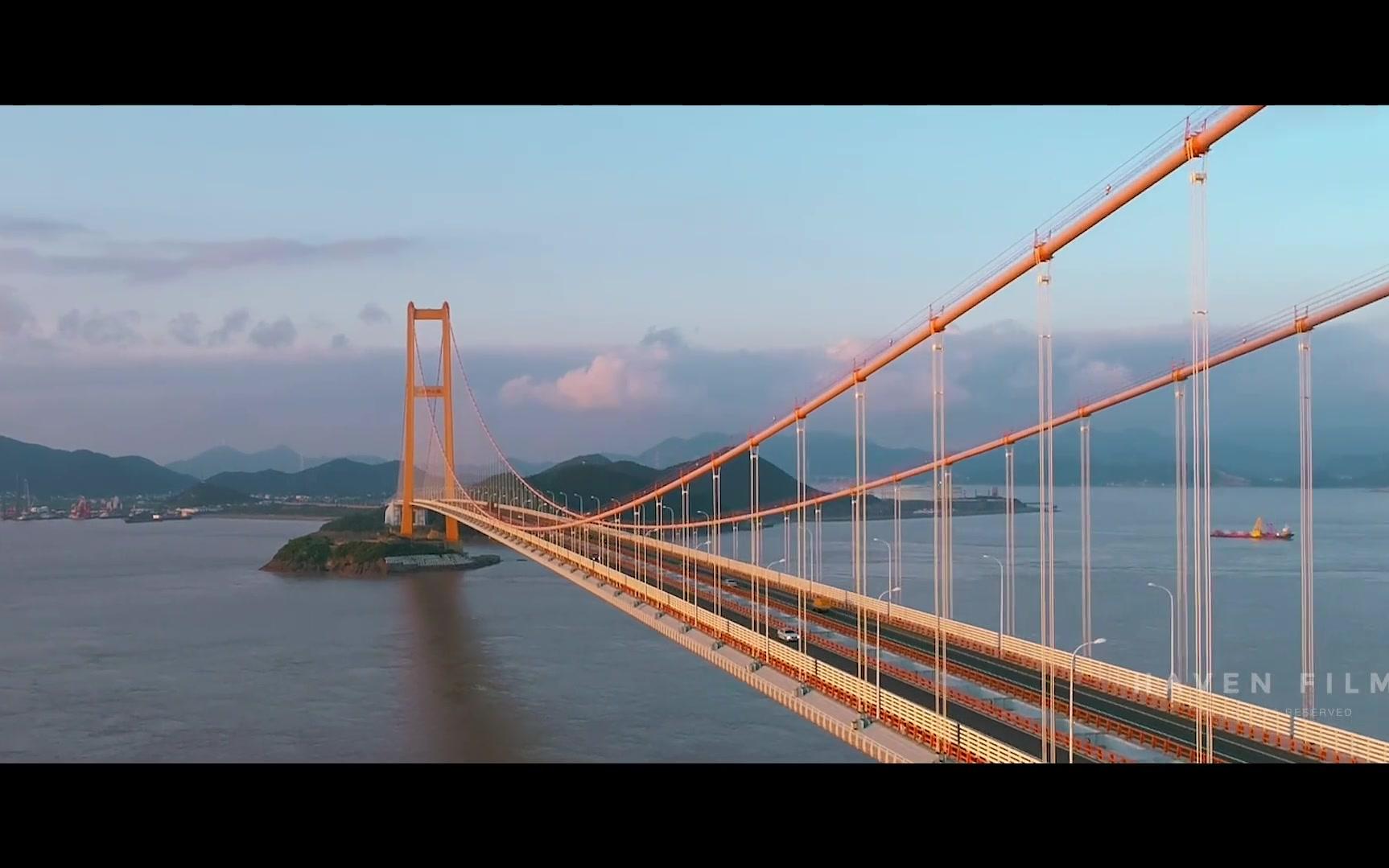 舟山大桥:西堠门大桥 by haven films 黑文影像