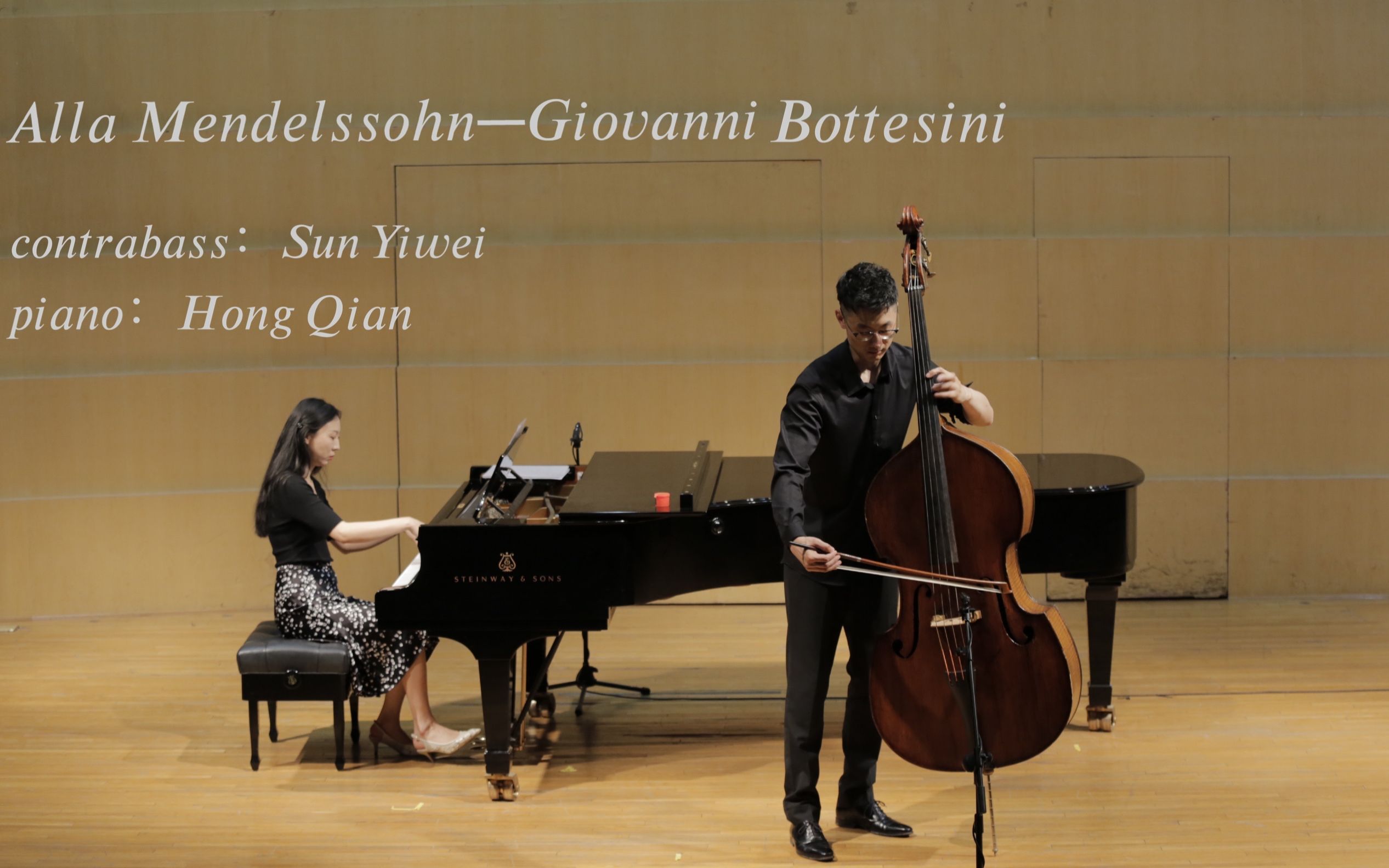 【波泰西尼】Alla Mendelssohn—Giovanni Bottesini 低音提琴门德尔松协奏曲哔哩哔哩bilibili