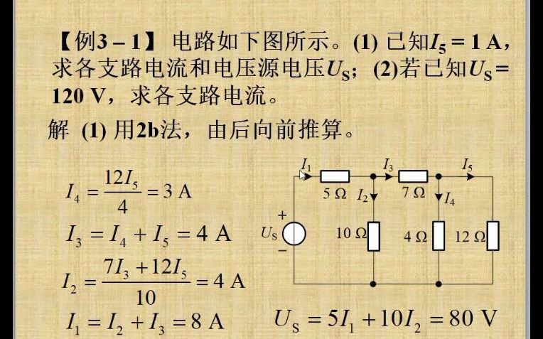 电路分析基础(18)线性电路的齐次性哔哩哔哩bilibili