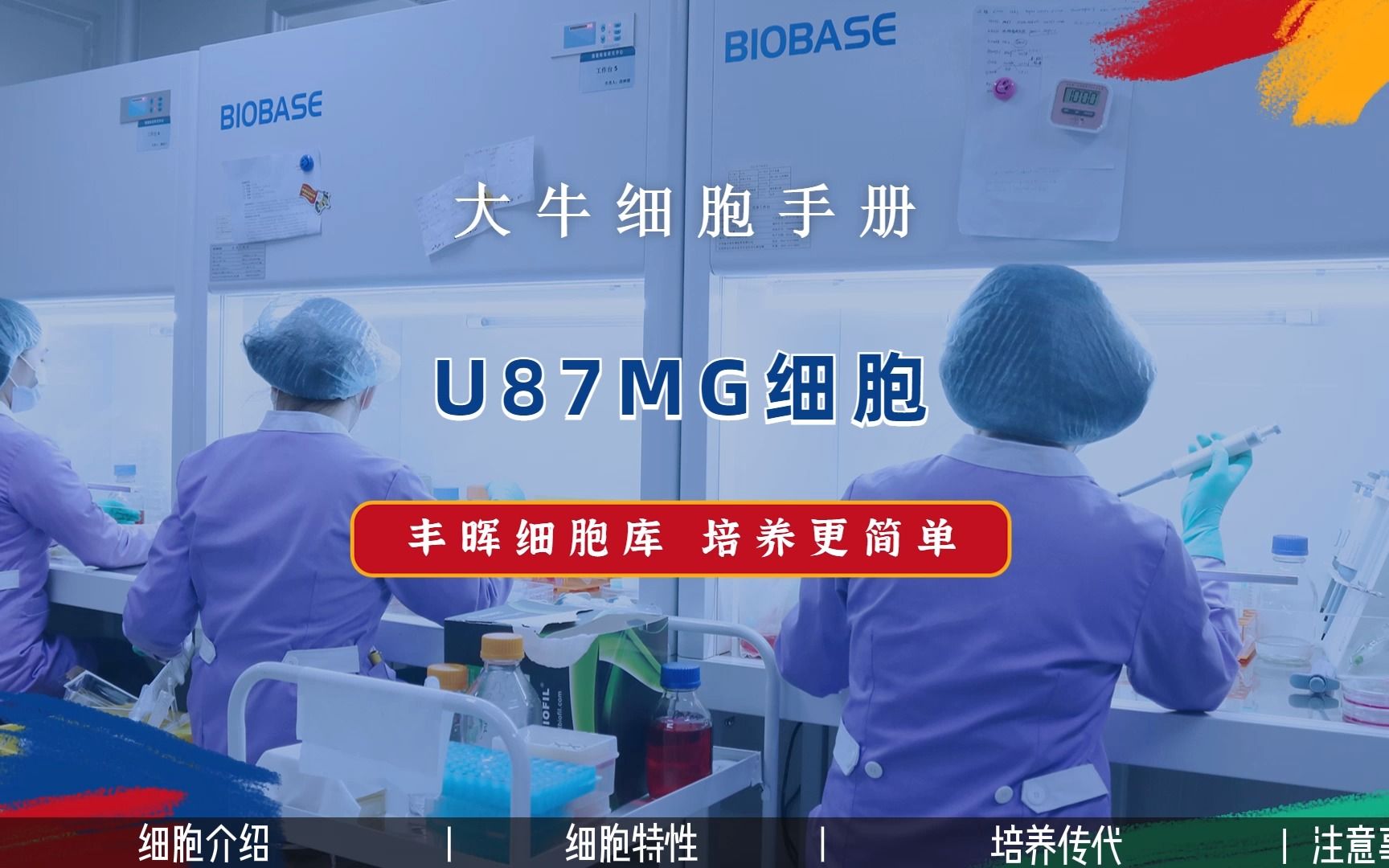 丰晖生物细胞库培养手册——U87MG细胞培养,人恶性胶质母细胞瘤细胞培养攻略.哔哩哔哩bilibili