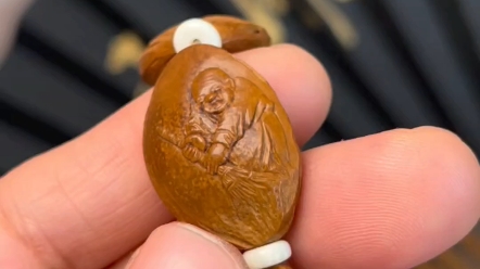 杏核雕刻～六趣