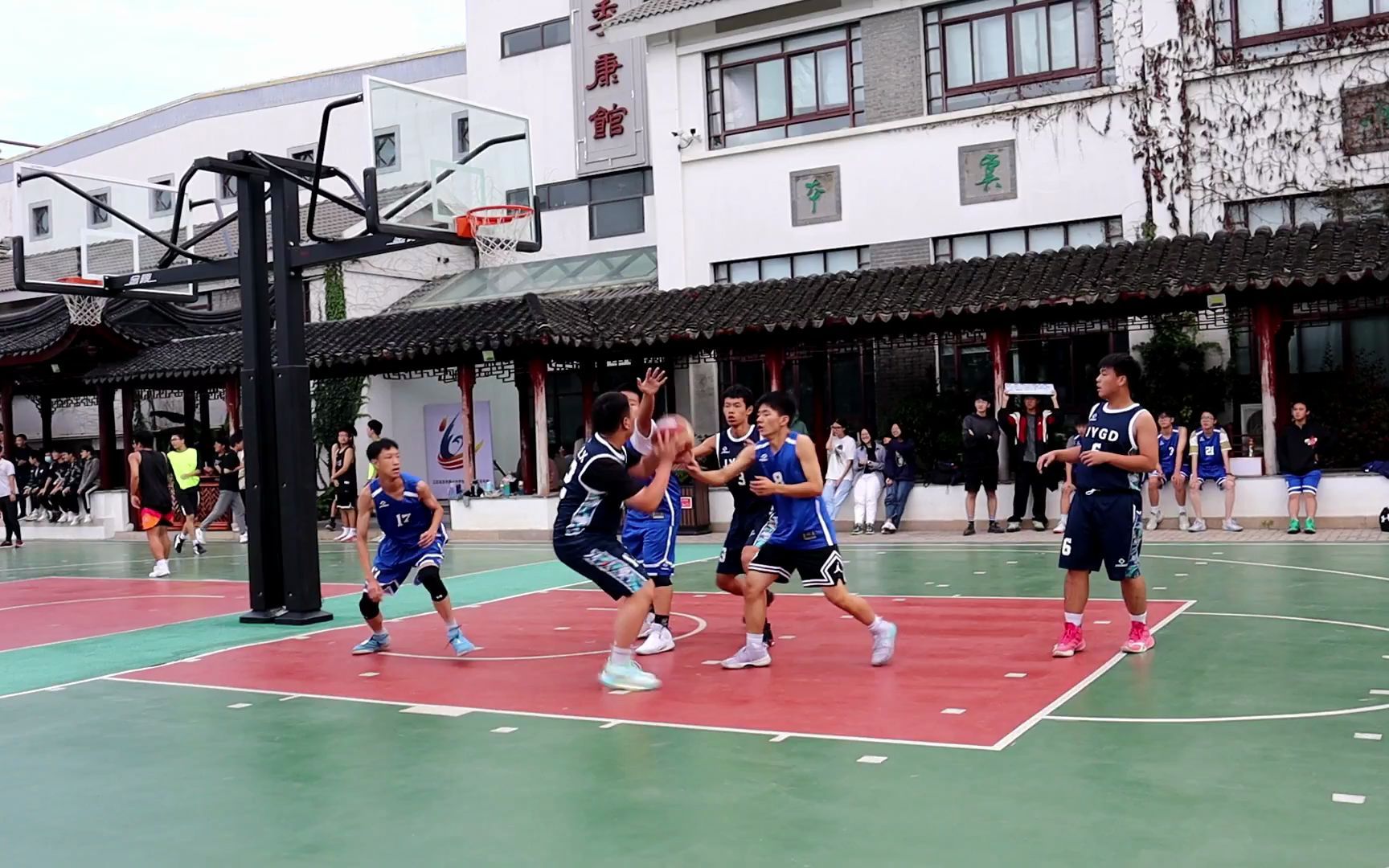 高三篮球班赛之九班VS十班