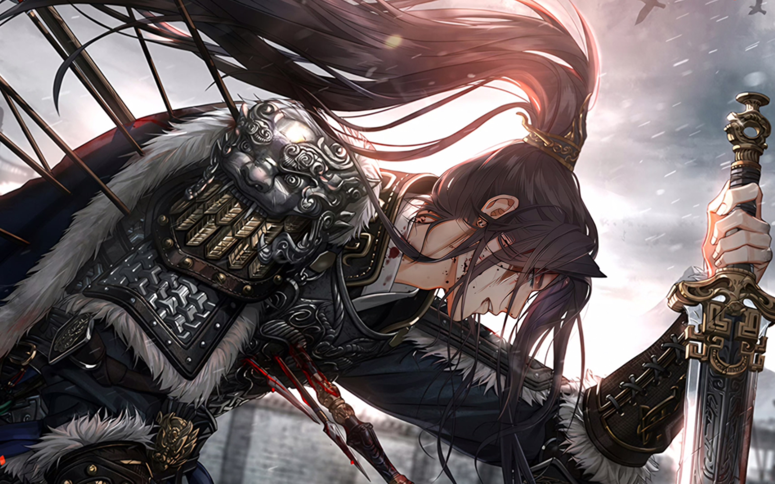 【光与夜之恋】萧逸·镇山河|限定6星灵犀约会剧情电话短信