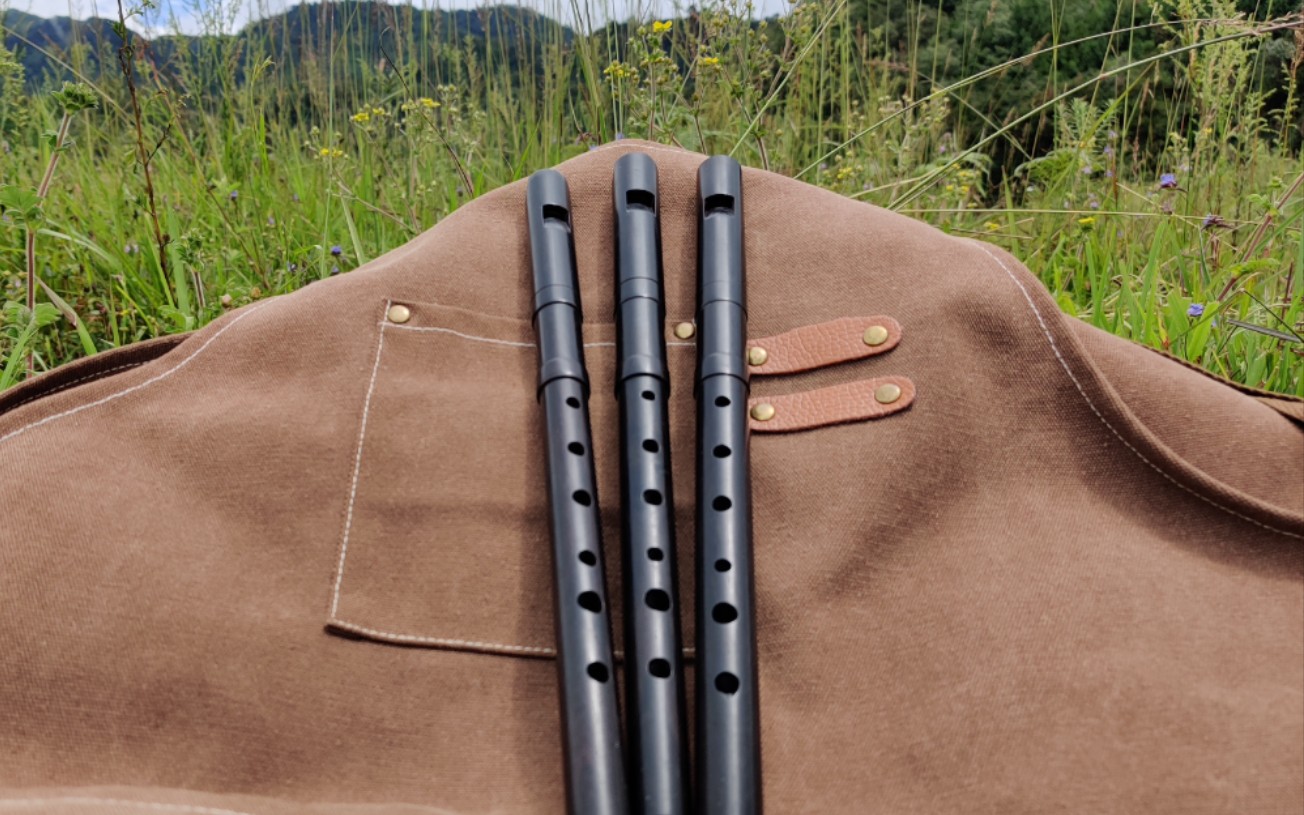 紫光檀木哨笛制作