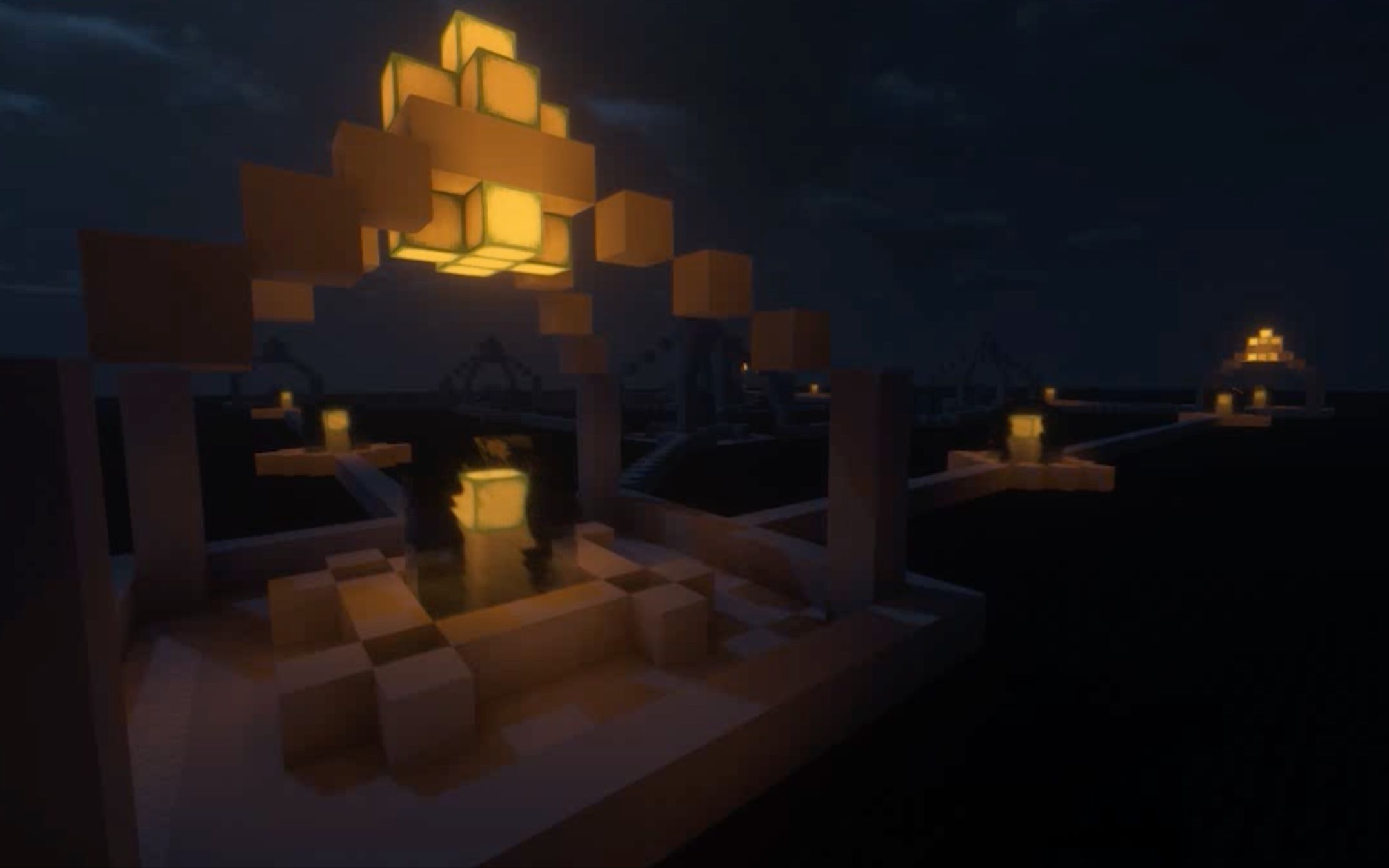 [图]【我的世界Minecraft】#Light The Light光援行动#，用方块点亮世界