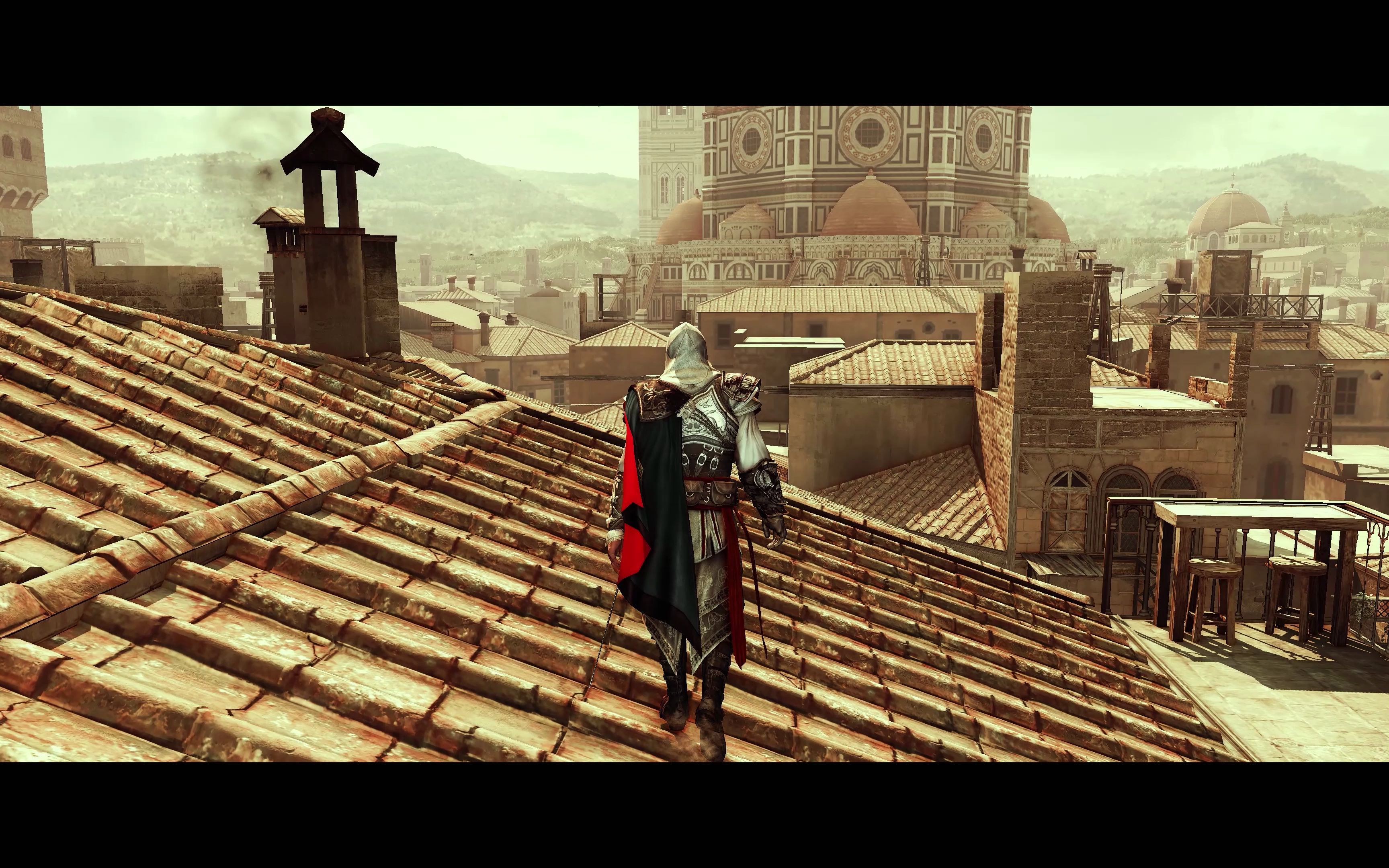 【4k-刺客信条2】最高画质图形演示-佛罗伦萨-电影风格reshade