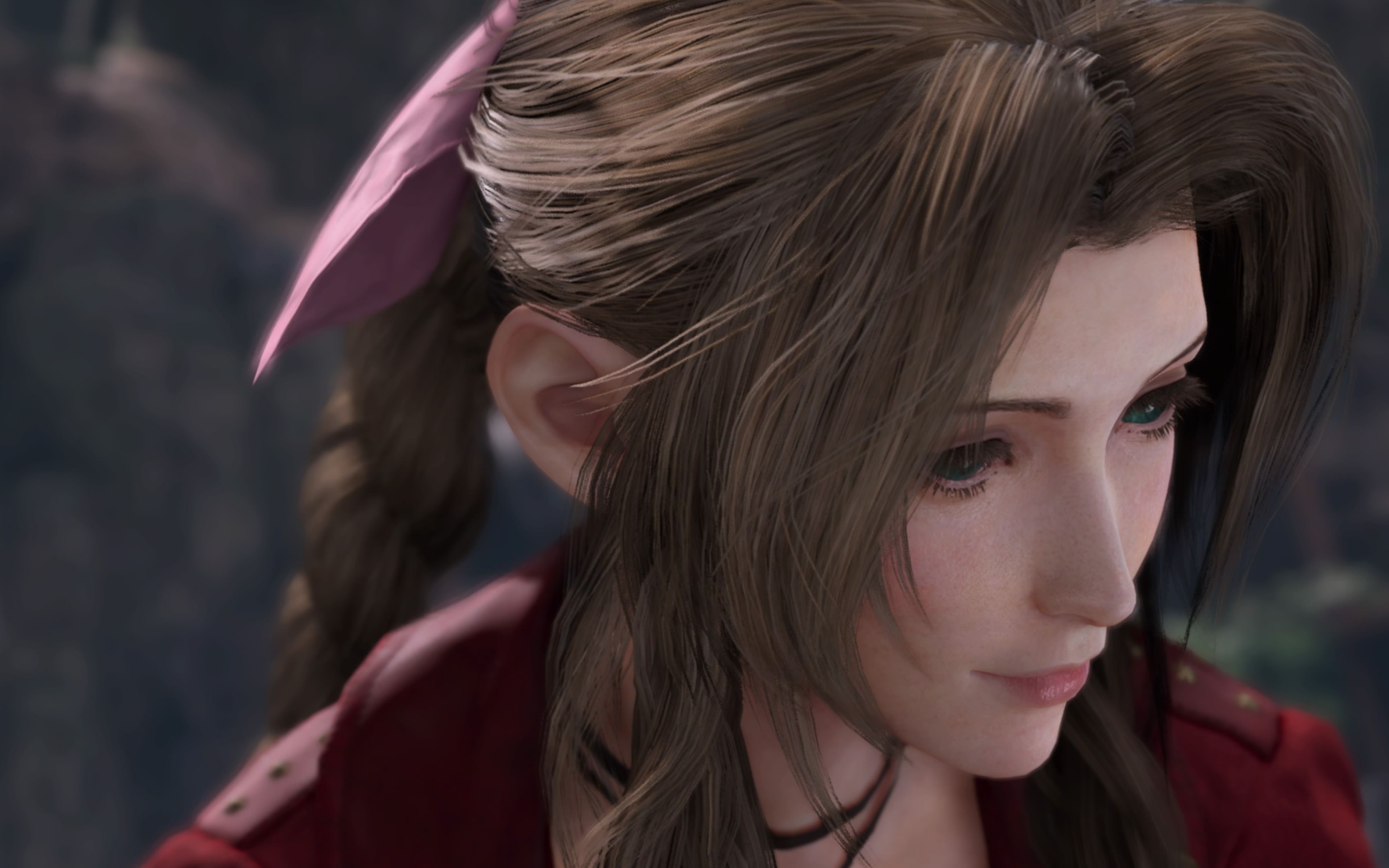 final fantasy vii remake aerith cut