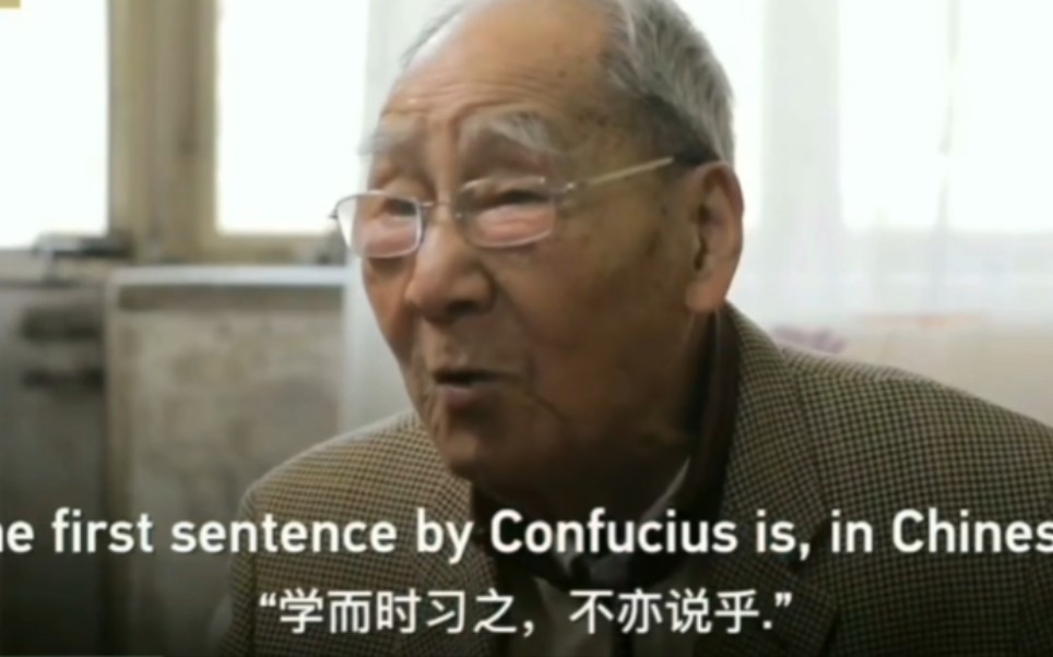 【翻译】翻译届泰斗许渊冲#Language is the most important part of civilization#哔哩哔哩bilibili