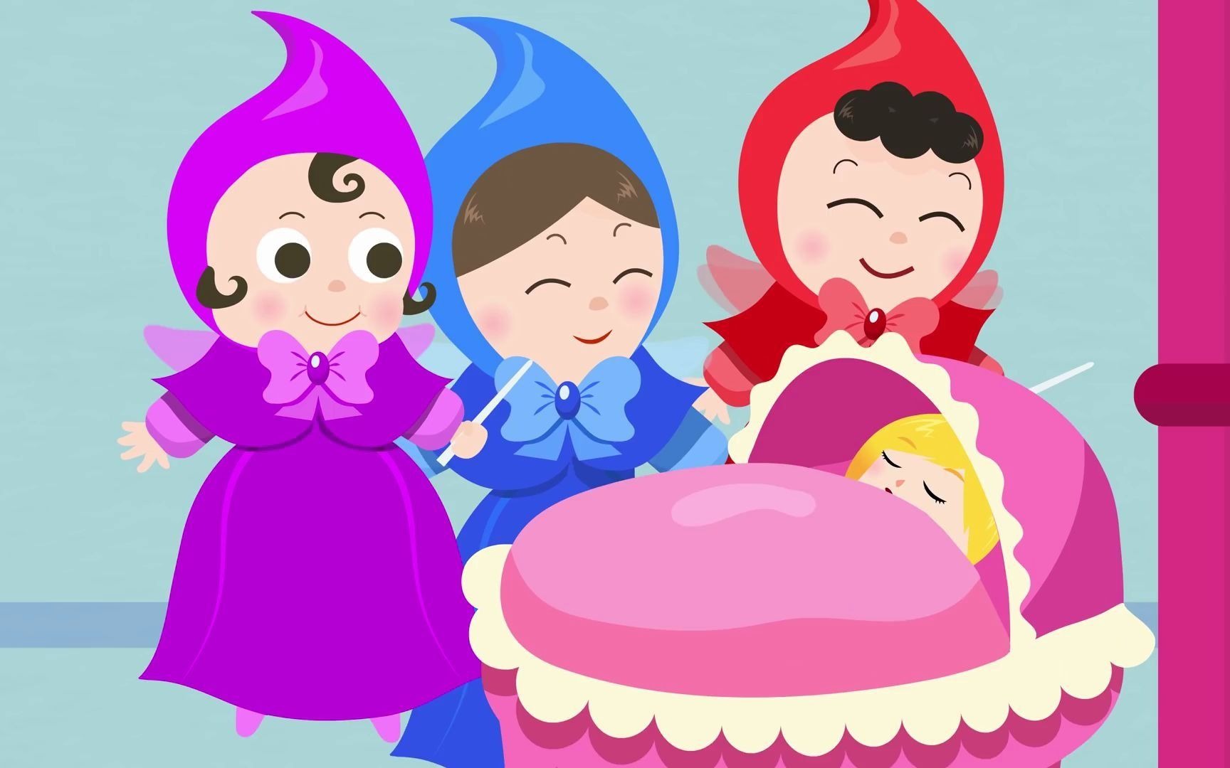 [图]英语少儿启蒙  睡美人the Sleeping Beauty  Story Musical  Princess Story  Fairy Tales for