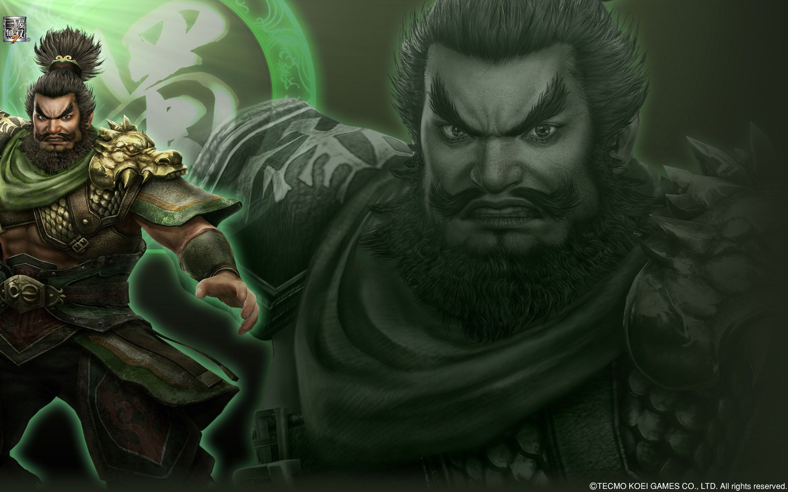 真 三国无双7 with 猛将传 角色展示 蜀_张飞(长坂之战)_哔哩哔哩 (゜