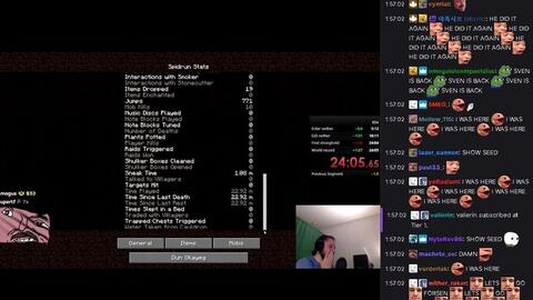 Forsen又再次打败了xqc的minecraft纪录 22 55 哔哩哔哩 Bilibili