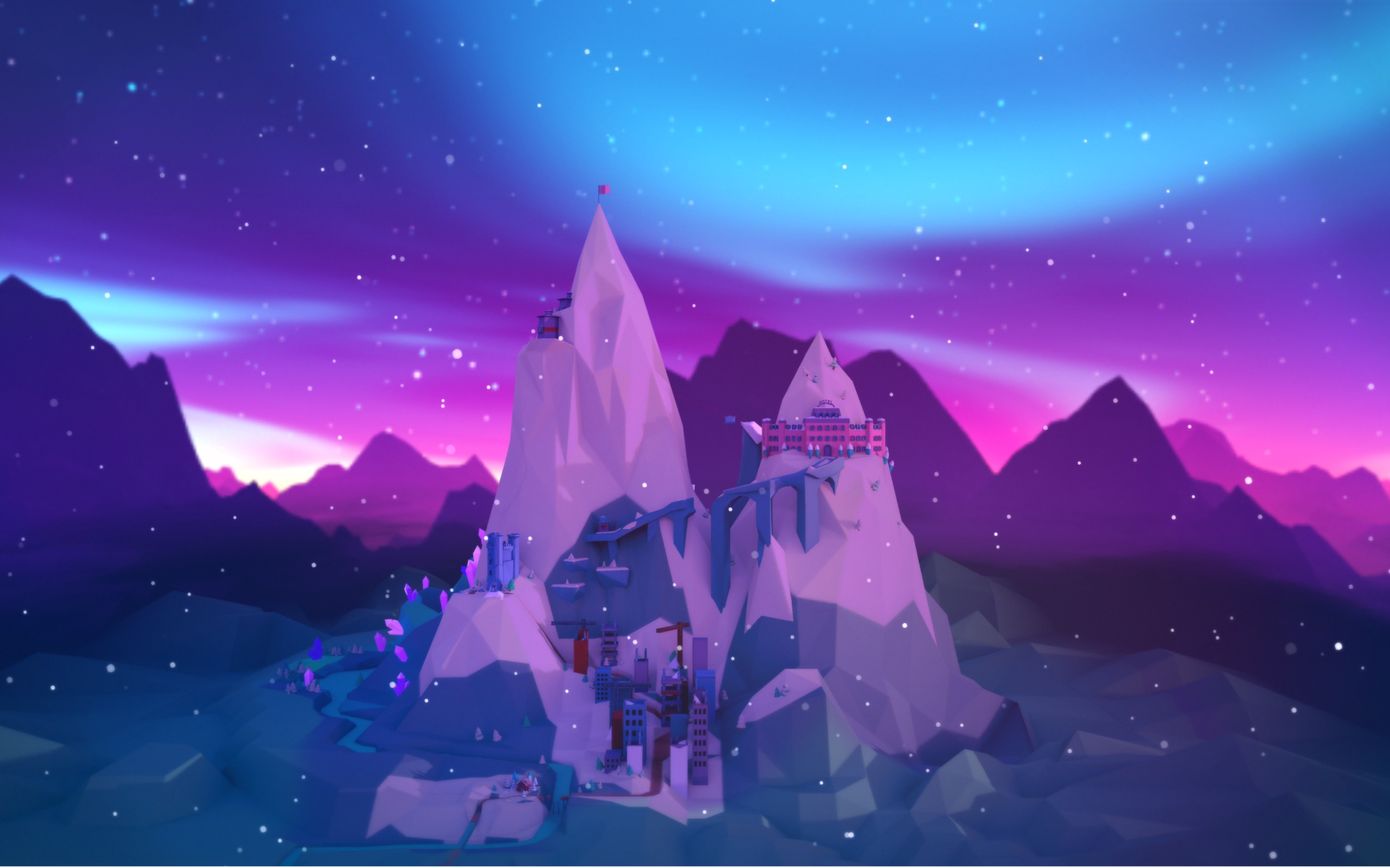 【celeste蔚蓝 mod】 春游图第三章彩虹草莓.