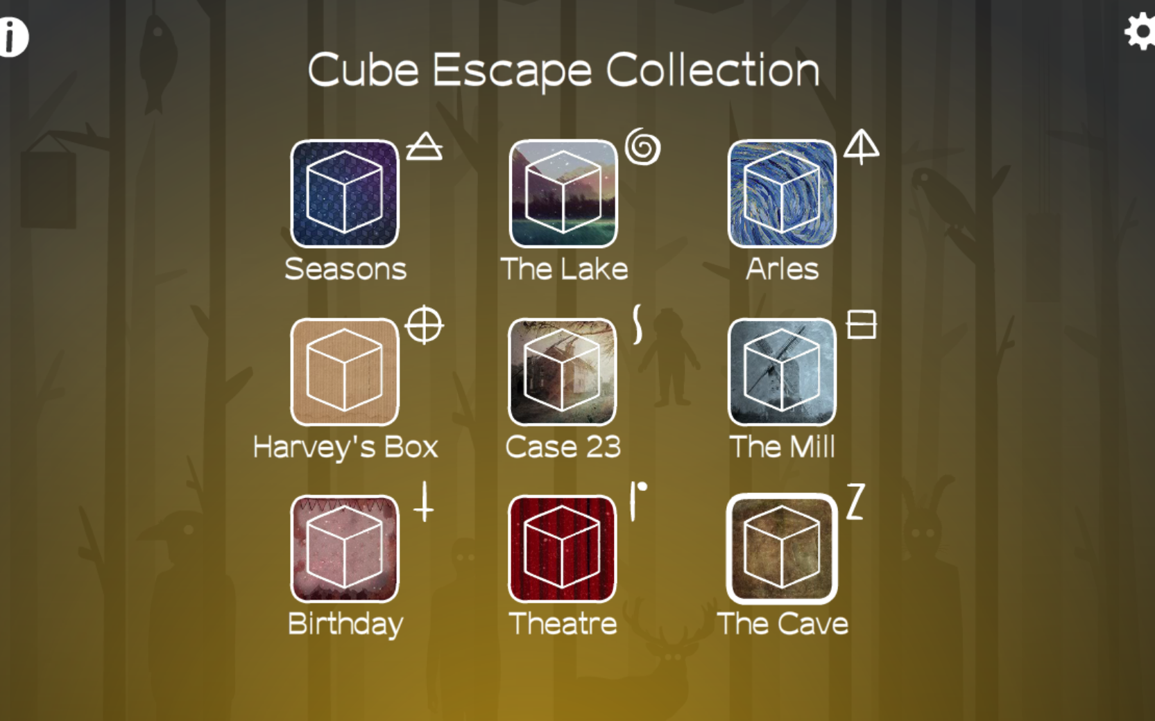 [图]【无人声】Cube Escape 逃出方块 全流程+全成就 合集