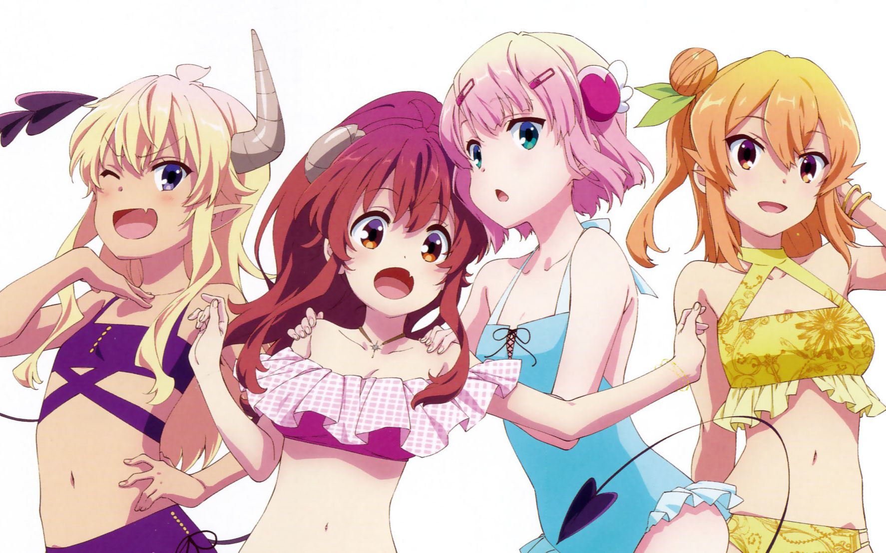 【生肉】『街角魔族』第二季第1话副音轨(小原好美,鬼头明里)