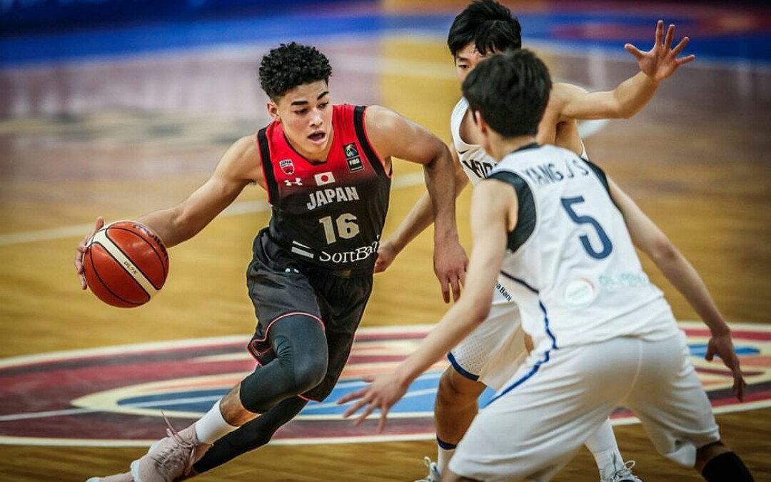 日本男篮最年轻国家代表!15岁混血天才:田中力
