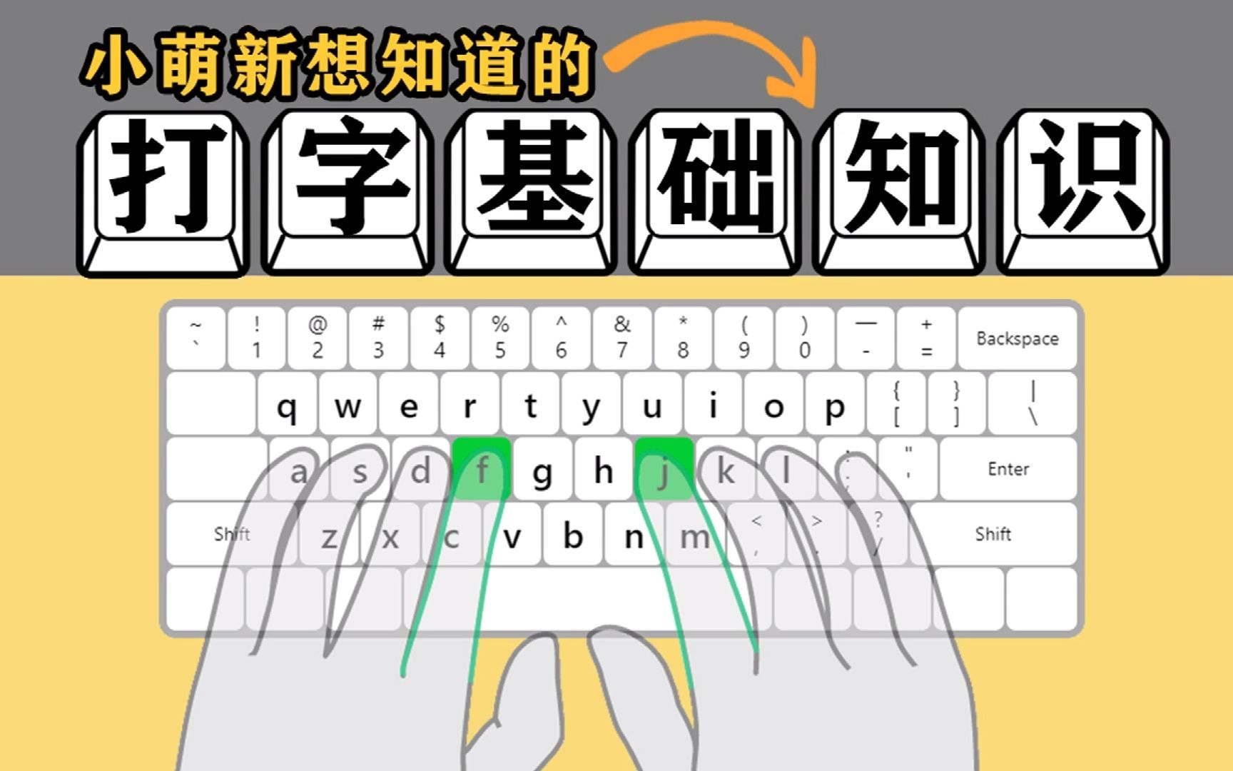 小朋友能看懂的打字基础知识哔哩哔哩bilibili