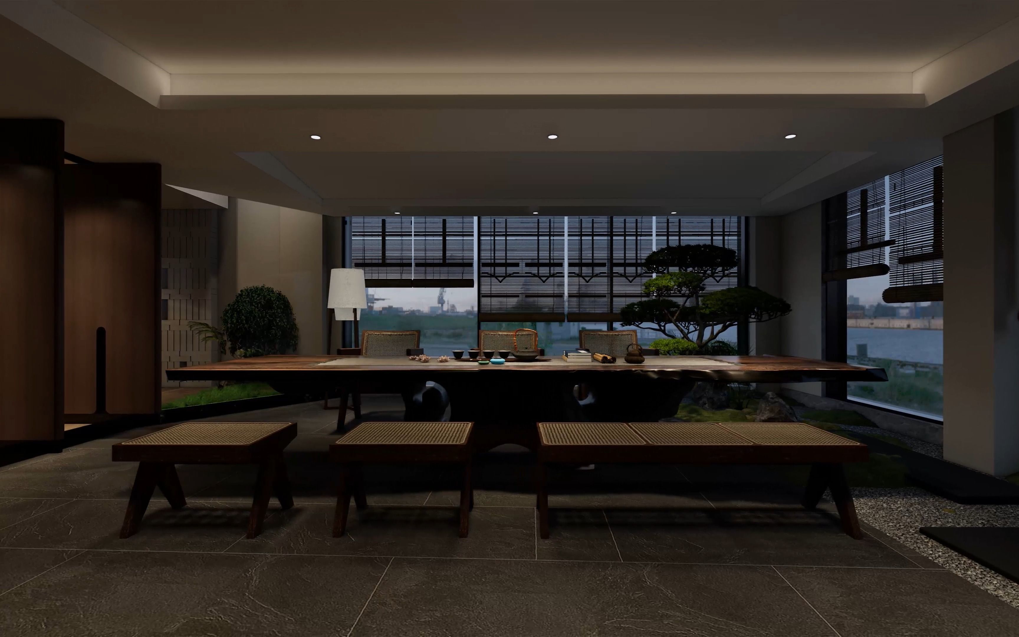 禅意茶歇区&包厢