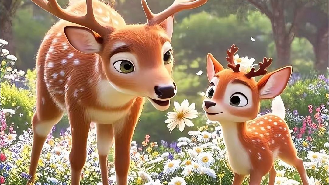 儿童故事《小鹿和鹿妈妈》