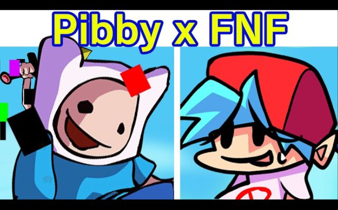 Learning with Pibby in FNF MOD - VS Finn The Human [Friday Night Funkin']  [Works In Progress]