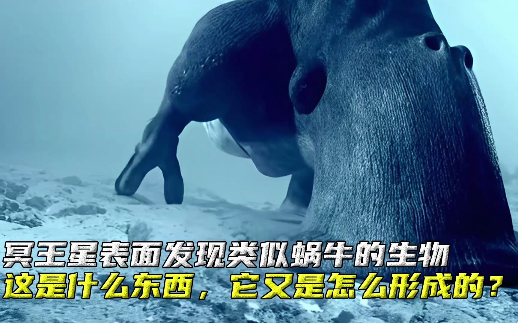 冥王星发现类似蜗牛生物,这是什么东西,它是怎么形成的?