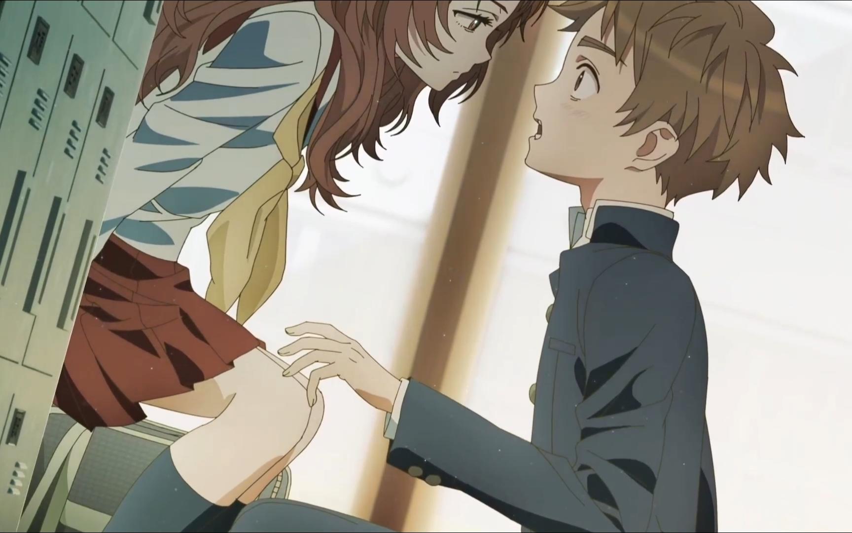 摸了大腿就是你的人,老婆要贴贴看脸,男主脸红呆了