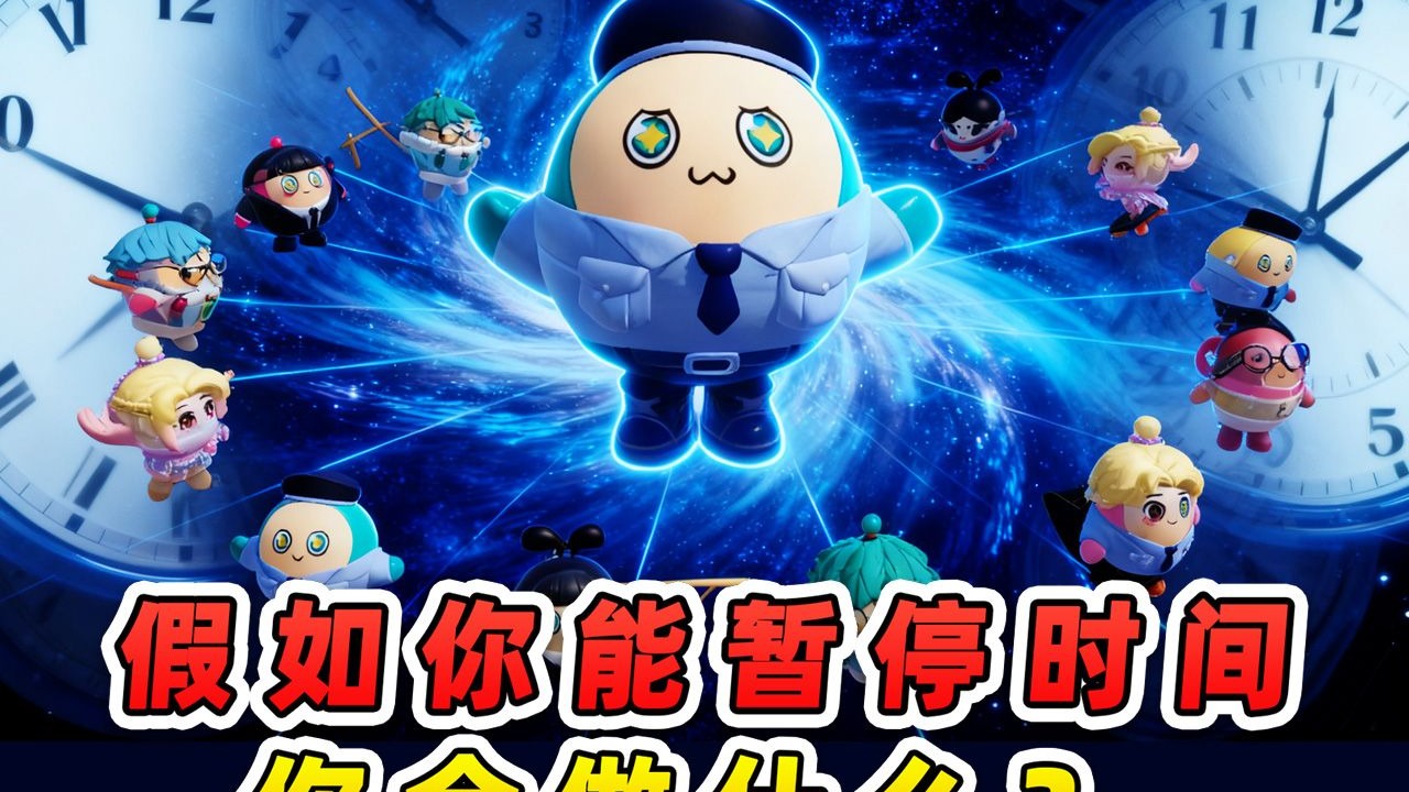 蛋仔派对：假如你能暂停时间，你会做什么？-游小浪Game-游小浪Game-哔哩哔哩视频