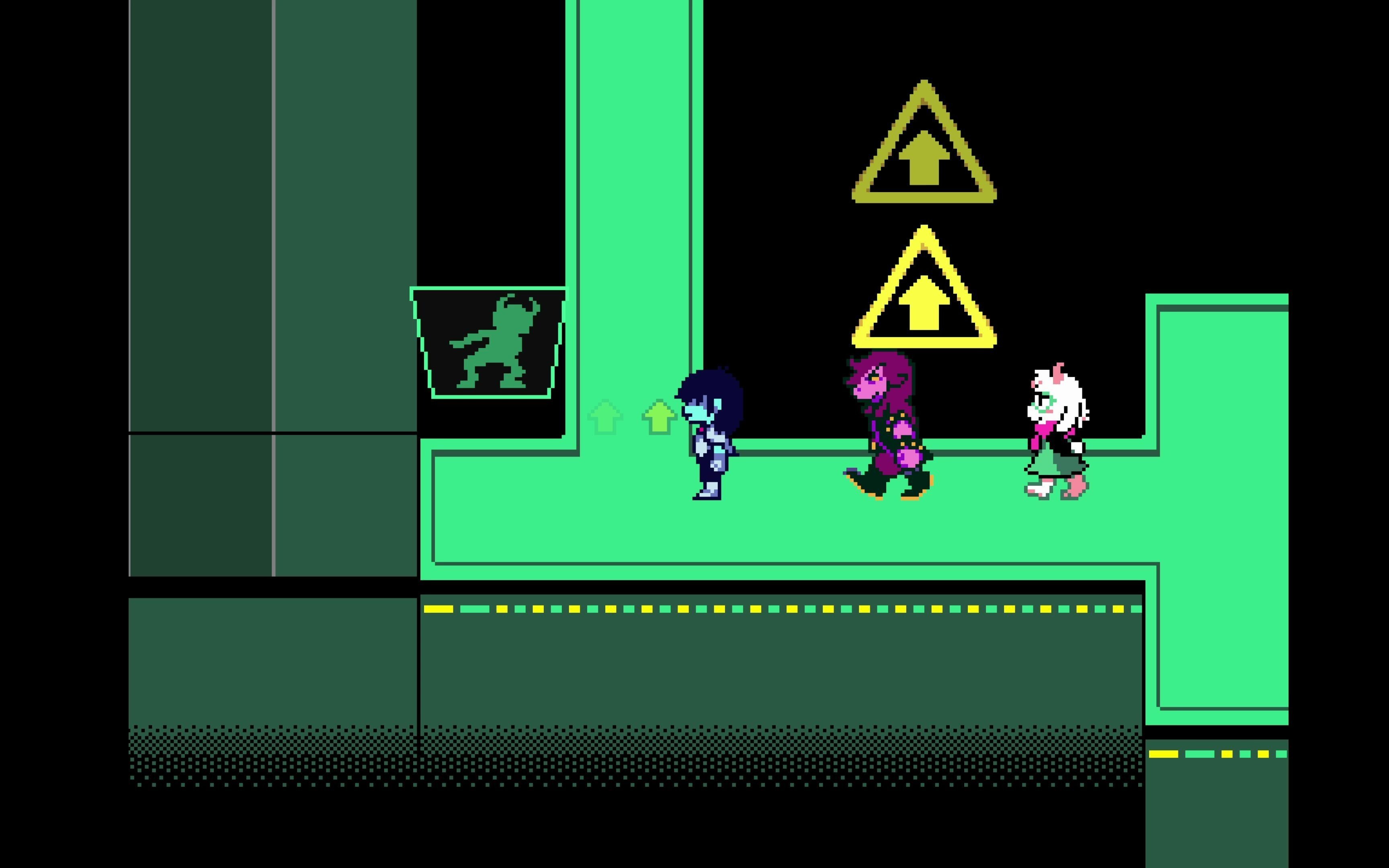 deltarune前二章流程实况(和平线)_单机游戏热门视频